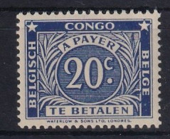 BELGISCH-CONGO 1923 - MNH - Mi 9 - Taxe - Neufs