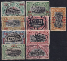 BELGISCH-CONGO 1909+ - MLH/canceled - Ex Mi 46-57 - Taxe - Neufs