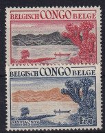 BELGISCH-CONGO 1953 - MNH - Mi 318, 319 - Ongebruikt