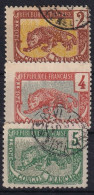 CONGO FRANCAIS 1900-04 - Canceled - YT 28, 29, 30 - Oblitérés