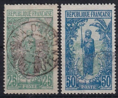 CONGO FRANCAIS 1922 - Canceled - YT 69, 71 - Used Stamps