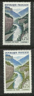 France  N° 1438 Gorges Du Tarn  Bleu Et Vert Clairs  Neuf ( * )B/TB Timbre Type Sur Les Scans Pour Comparer Soldé ! ! ! - Nuovi