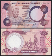 Nigeria 5 Naira Banknote Pick 24a Sig.6 UNC (1)    (25478 - Other - Africa
