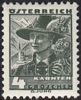 AUSTRIA  SCOTT NO 356  MINT HINGED  YEAR  1934 - Ungebraucht