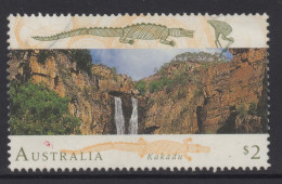 AUSTRALIA 1993 WORLD HERITAGE SITES (1st SERIES) " $2.00 WATERFALL, KAKADU "STAMP VFU. - Gebruikt
