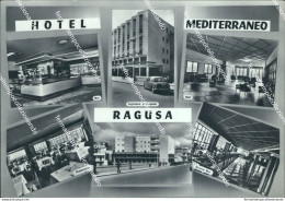 Bu390 Cartolina Ragusa Hotel Mediterraneo Sicilia - Ragusa