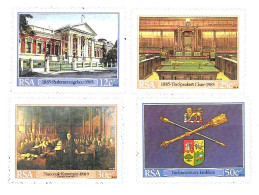 #60003 SOUTH AFRICA 1985  PARLAMENT BUILDING COATS YV 584-7 MNH - Ungebraucht