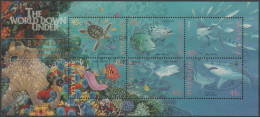 AUSTRALIA - USED 1995 $2.70 World Down Under Souvenir Sheet Overprinted SYDNEY Centrepoint 95  Stampshow - Usados