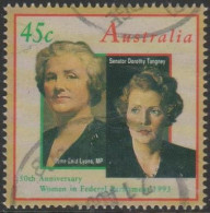 AUSTRALIA - USED 1993 45c Inter-Parliamentary Conference And 50th Anniversary Of Women In Parliament - Dame Enid Lyons - Usados