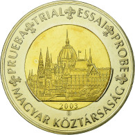 Hongrie, Fantasy Euro Patterns, 2 Euro, 2003, SPL, Bi-Metallic - Privéproeven