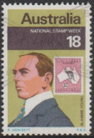 AUSTRALIA - USED 1976 18c National Stamp Week - Blamarie Young Stamp Designer - Gebraucht