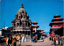 23-1-2024 (2 X 8) Nepal (posted To France) Patan Darbar Square - Nepal