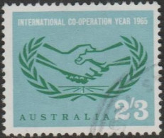 AUSTRALIA - USED 1965 2/3d International Co-operation Year - Usati