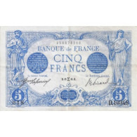 FAY 02/36 - 5 FRANCS BLEU - 15/02/1916 - POISSONS - SUPERBE - Ohne Zuordnung