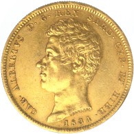 Royaume De Sardaigne-100 Lire Charles-Albert 1834 Turin - Piemonte-Sardinië- Italiaanse Savoie