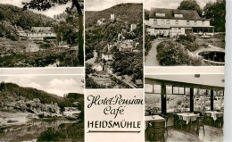 73952015 Manderscheid_Eifel Hotel Pension Café Heidsmuehle Panorama Partie Am Fl - Manderscheid