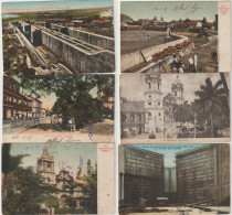 PANAMA - Lot De 6 Cartes Postales Dont Canal Construction écluses - Panama