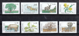 Sierra Leone 1987**,  Pflanzen Und Tiere, Baobab / Sierra Leone 1987, MNH, Plants And Animals, Baobab - Sukkulenten