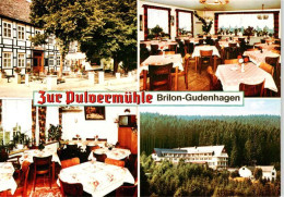 73912127 Gudenhagen Gaststaette Zur Pulvermuehle Gastraeume - Brilon
