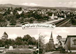 73872269 Stierstadt Taunus Panorama Parkanlagen Blick Zur Kirche Stierstadt Taun - Oberursel