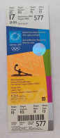 Athens 2004 Olympic Games -  Water Polo Unused Ticket, Code: 577 - Kleding, Souvenirs & Andere