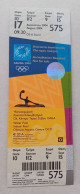 Athens 2004 Olympic Games -  Water Polo Unused Ticket, Code: 575 - Kleding, Souvenirs & Andere