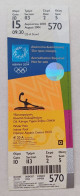 Athens 2004 Olympic Games -  Water Polo Unused Ticket, Code: 570 - Kleding, Souvenirs & Andere