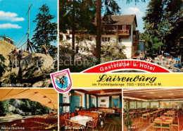 73837279 Luisenburg Wunsiedel Fichtelgebirge Gipfelkreuz Gaststaette Hotel Luise - Wunsiedel