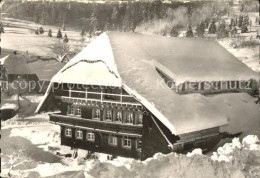 71980121 Bernau Schwarzwald Gasthaus Pension Reinhardshof Winterimpressionen Ber - Bernau