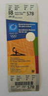 Athens 2004 Olympic Games -  Water Polo Unused Ticket, Code: 578 - Uniformes Recordatorios & Misc