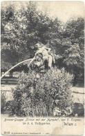Postcard - Austria, "Triton With The Nymph" By Viktor Tilgner, 1919, N°166 - Wien Mitte