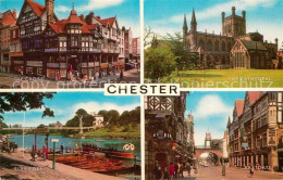 72862428 Chester Cheshire Cathedral Cross River Dee Eastgate  Chester - Other & Unclassified