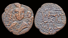 Islamic Anatolia&al-Jazira Artuqids  Fakir Al-Din Qara Arslan AE Dirhem - Islamische Münzen