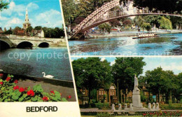 72842309 Bedford Bedfordshire Suspendion Bridge War-Memorial   - Autres & Non Classés