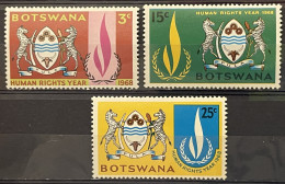 BOTSWANA - MNH** - 1968 - # 40/42 - Botswana (1966-...)