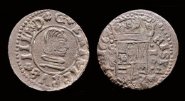 Spain Philip IV 16 Maravedis 1662- Sevilla - Monedas Provinciales