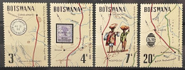 BOTSWANA - MH* - 1972 - # 88/91 - Botswana (1966-...)