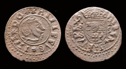 Spain Philip IV 16 Maravedis - Imitating Sevilla- Rare! - Monete Provinciali