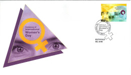 Australia 2011 Centenary Of International Women's Day,FDI - Poststempel