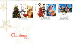 Australia 2011 Christmas,FDI - Poststempel