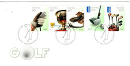 Australia 2011 Golf,FDI - Postmark Collection