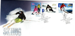 Australia 2011 Skiing ,First Day Cover - Marcophilie