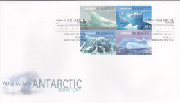 Australian Antarctic Territory 2011 Landscapes Icebergs FDC - Marcophilie