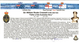 Australia 2011 Royal Australian Navy Centenary,souvenir Cover,  No 82 0f 150 - Postmark Collection