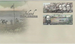 Australia 2012 Inland Explores  FDC - Postmark Collection
