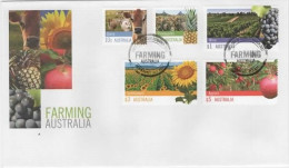 Australia 2012 Farming Australia, First Day Cover - Bolli E Annullamenti