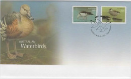 Australia 2012 Waterbirds Self-adhesive FDC - Bolli E Annullamenti