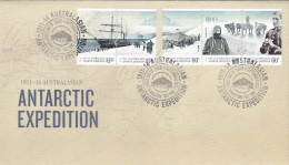Australian Antarctic Territory 2012 Antarctic Expedition FDC - Bolli E Annullamenti
