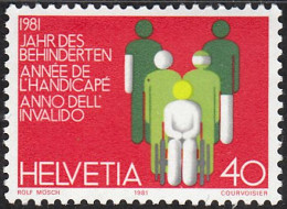 SWITZERLAND  SCOTT NO 695  MNH  YEAR  1981 - Neufs