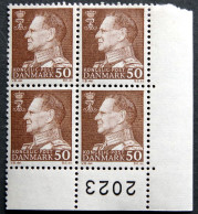 Denmark 1967 Kônig Frederik IX   MiNr.457y MNH (**) L 216 (lot  KS 1547) - Unused Stamps